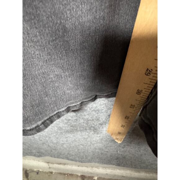 Free People Pants Women 27 Black Pull On High Rise Exagerated Flare Boho Stretch - Picture 5 of 8